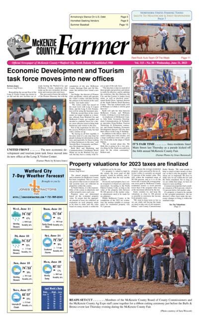 mckenzie county newspaper.
